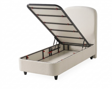 1 persoons boxspring alice met opbergruimte   openbakken