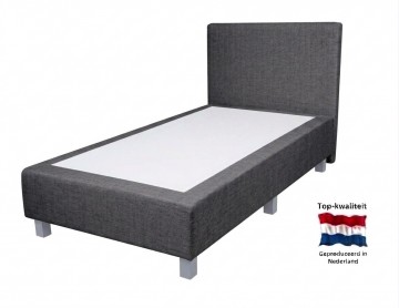 1 persoons boxspring dora   zonder matras   antraciet