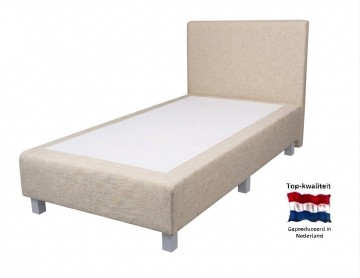 1 persoons boxspring dora   zonder matras   beige