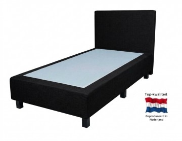 1 persoons boxspring dora   zonder matras   zwart