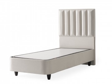1 persoons boxspring leo opbergbed zonder matras
