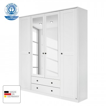 4 deurs laden met spiegel deuren