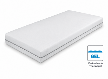 Balance 7 zone pocketvering matras 21 cm  thermogel
