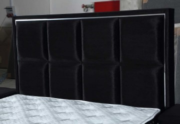 Baza bed met opbergruimte block line hoofdbord 0