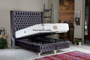 Baza bed met opbergruimte valentino open bak 0