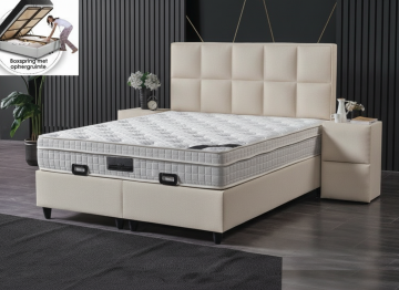Beige opbergbed ibiza  0