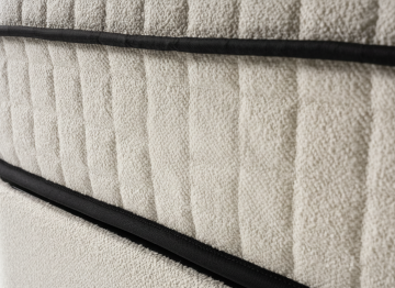 Boucle   stof cremekleur boxspring linea 2