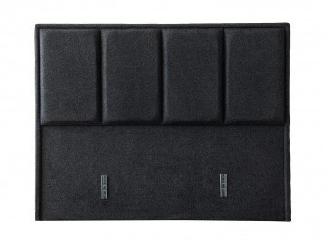 Boxspring alpen grijs opbergbed hoofdbord