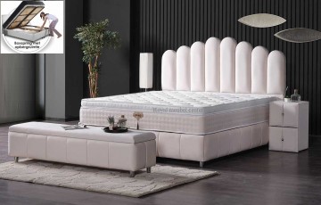 Boxspring atlas opbergbed complete set