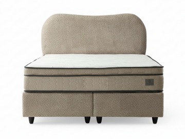 Boxspring bahama opbergbed inclusief matras voorkant