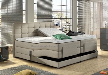 Boxspring bellini elektrisch verstelbaar bedden zijkant