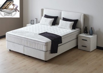 Boxspring bianca opbergbed