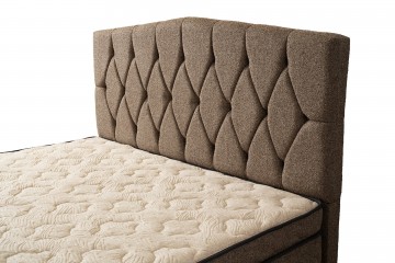 Boxspring cotta opbergbed detail