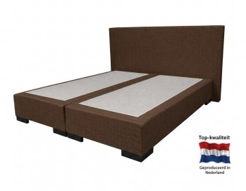 Boxspring elanza   zonder matras   bruin
