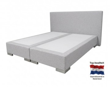 Boxspring elanza   zonder matras   grijs