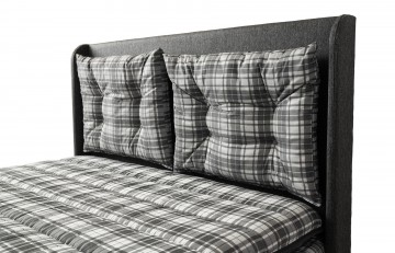 Boxspring harstad  opbergbed detail