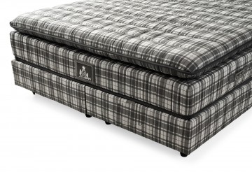 Boxspring harstad  opbergbed voorkant detail
