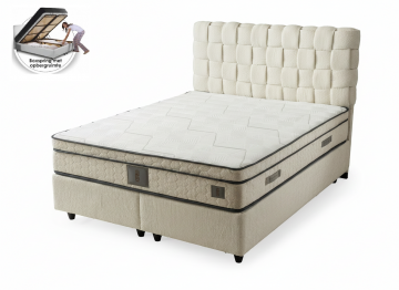 Boxspring hazel opbergbed inclusief matras