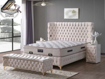 Boxspring infinity opbergbed set