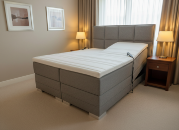 Boxspring konings elektrisch complete set
