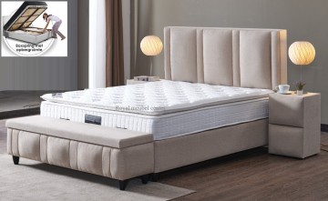 Boxspring lucca opbergbed complete set