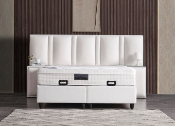 Boxspring lucca xl opbergbed