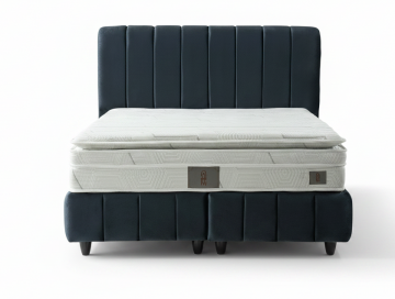 Boxspring maas opbergbed complete set