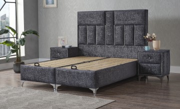 Boxspring mode opbergbed 0