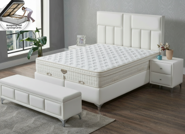Boxspring mode opbergbed set