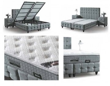 Boxspring modena opbergbed