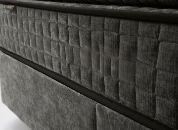 Boxspring nano opbergbed matras  detail