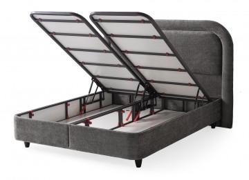 Boxspring nano opbergbed openbakken 0
