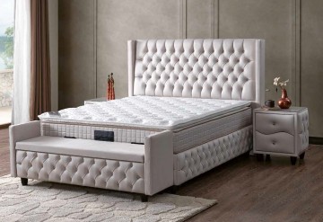 Boxspring new monaco opbergbed complete set 0