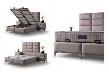 Boxspring nova opbergbed