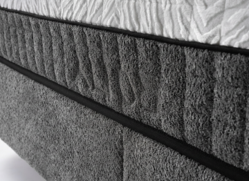 Boxspring olivia matras antraciet kleur