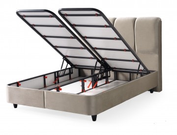 Boxspring oscar opbergbed openbakken 0