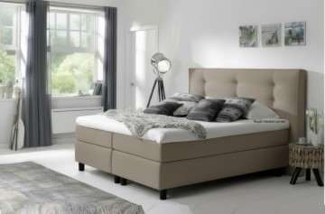 Boxspring oslo met knopen complete set