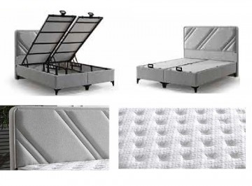 Boxspring pacific opbergbed 0