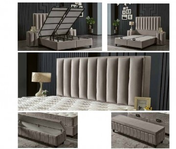 Boxspring panama opbergbed 1