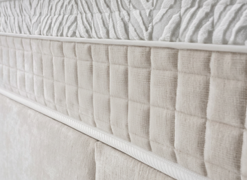 Boxspring parel opbergbed matras