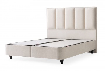 Boxspring parel opbergbed zonder matras
