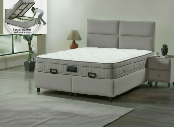 Boxspring quattro opbergbed complete set