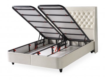 Boxspring rixos opbergbed  open bakkken 1 0