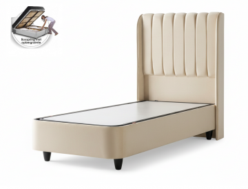 Boxspring ruby 1 persoons opbergbed zonder matras 0