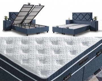 Boxspring torino opbergbed 0