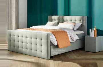Boxspring uppsala met voedbord complete set