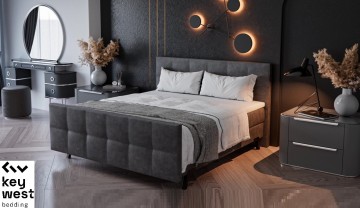 Boxspring v2800 bulls antracite kleur