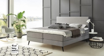Boxspring v450 complete set grijs