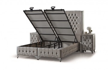 Boxspring valentino opbergbed