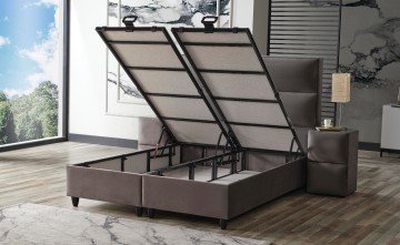 Boxsprings elisa bed met opbergruimte 0